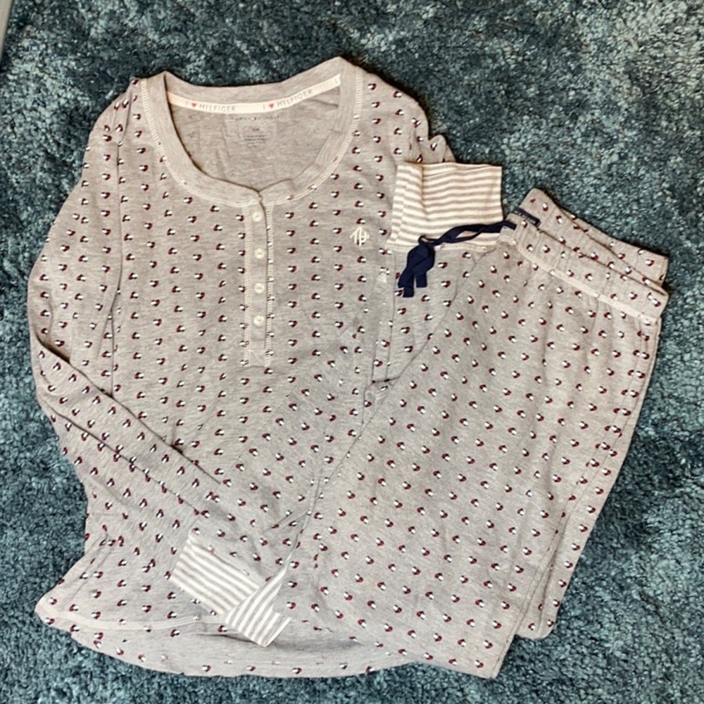Tommy Hilfiger pajama set.